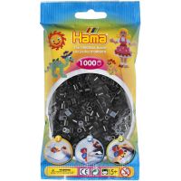 Hama H207-18 Midi Zažehľovacie korálky čierne 1000 ks