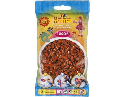 Hama H207-20 Midi Stredne hnedé korálky 1000 ks