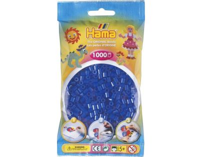 Hama H207-36 Midi Neónové modré korálky 1000 ks