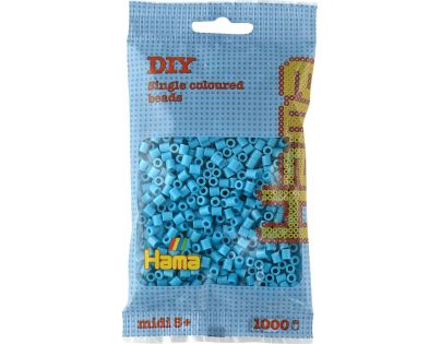 Hama H207-49 Midi Azúrovo modré korálky 1000 ks