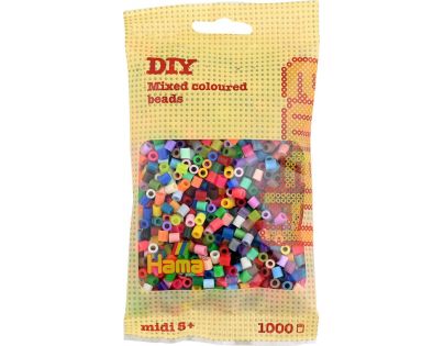 Hama H207-68 Midi Korálky v sáčku mix 1 až 48
