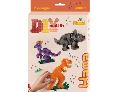 Hama H3434 Midi Darčekový box Dino 2000 ks