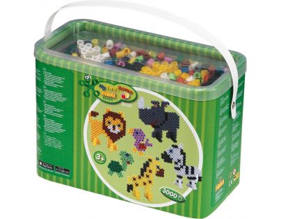 Hama H8804 Maxi Korálky v boxe Mix 3000 ks