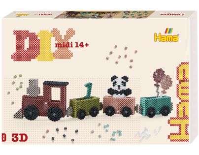 HAMA HAMA ART - 3D Narodeninový vlak MIDI