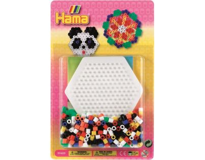 Hama Midi Barevné panda. kytička