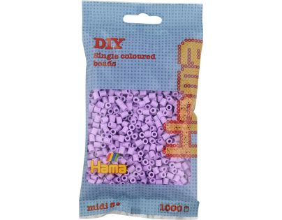 Hama H207-96 Midi Zažehľovacie korálky Pastelovo svetlo fialové 1000 ks