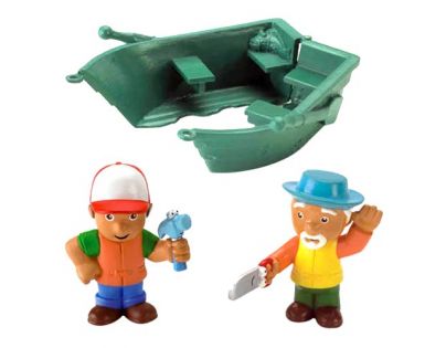 Fisher Price Handy Manny figurky Loďka