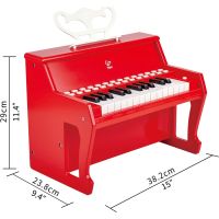 Hape Detské Piano červené Uč sa svetlami 3