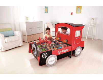 Hape Hrací stôl Mašinka
