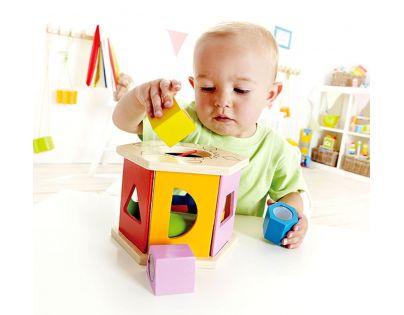 Hape Krabička na vkladanie geometrických tvarov