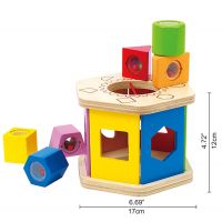 Hape Krabička na vkladanie geometrických tvarov 4
