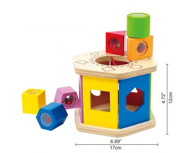 Hape Krabička na vkladanie geometrických tvarov