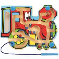 Hape Mašinka bludiště s magnetickou hůlkou a korálky Hape Mašinka bludiště s magnetickou hůlkou a korálky