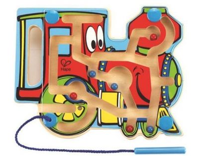 Hape Mašinka bludisko s magnetickou prútikom a korálky