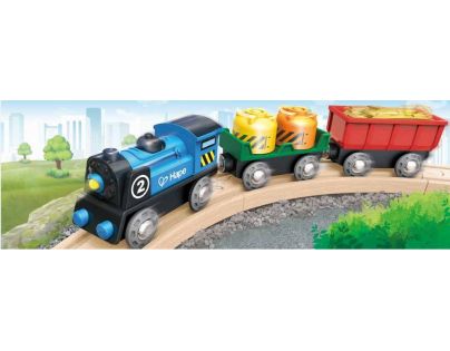 Hape Mašinka s vagónikmi
