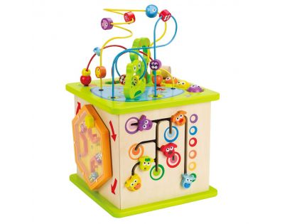 Hape Motorická kocka s bludiskom