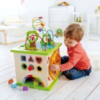 Hape Motorická kocka s bludiskom 5