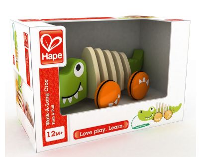 Hape ťaháčikmi krokodíl