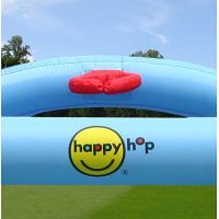 Happy Hop Skákací nafukovací hrad Zámok s loptičkami 5
