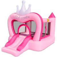 Happy Hop Skákací nafukovací hrad s korunkou pre Princezných