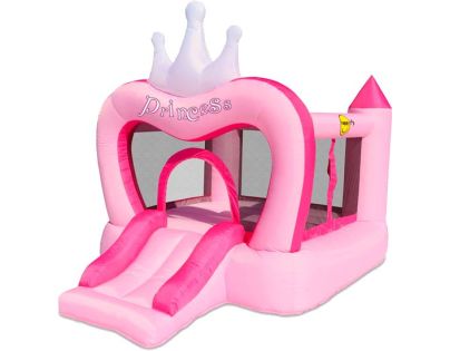 Happy Hop Skákací nafukovací hrad s korunkou pre Princezných