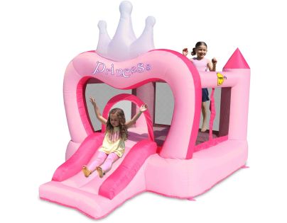 Happy Hop Skákací nafukovací hrad s korunkou pre Princezných