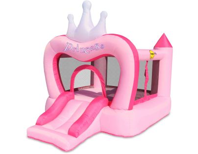 Happy Hop Skákací nafukovací hrad s korunkou pre Princezných