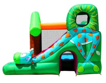 Happy Hop Skákací nafukovací hrad Veselá džungľa Žirafa