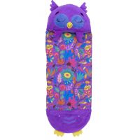 Happy Nappers Spacáčik zaspávačik fialová sova Chestnut 135 cm - Poškodený obal 2