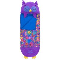 Happy Nappers Spacáčik zaspávačik fialová sova Chestnut 135 cm - Poškodený obal 3
