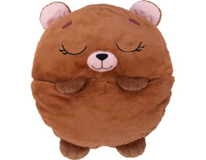 Happy Nappers Spacáček usínáček Hnedý medveď Benny 135 cm