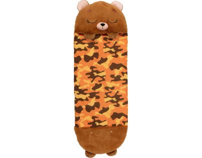 Happy Nappers Spacáček usínáček Hnedý medveď Benny 135 cm