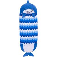 Happy Nappers Spacáčik zaspávačik modrý žralok Sandal 135 cm - Poškodený obal 2