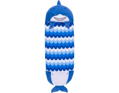 Happy Nappers Spacáčik zaspávačik modrý žralok Sandal 135 cm - Poškodený obal