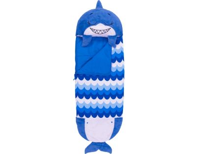 Happy Nappers Spacáčik zaspávačik modrý žralok Sandal 135 cm - Poškodený obal
