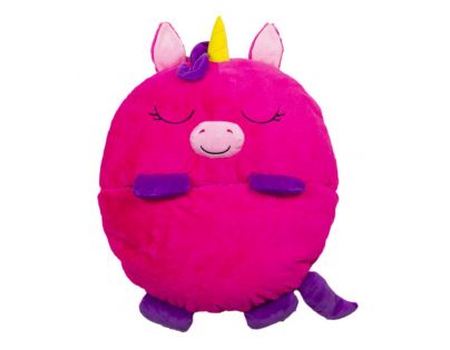 Happy Nappers Spacáčik Zaspávačik Rúžový jednorožec Monique 135 cm - Poškozený obal