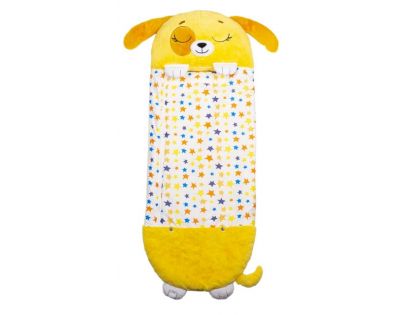 Happy Nappers Spacáčik Zaspávačik Žltý psík Dusty 135 cm