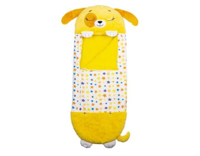Happy Nappers Spacáčik Zaspávačik Žltý psík Dusty 135 cm
