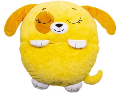 Happy Nappers Spacáčik Zaspávačik Žltý psík Dusty 135 cm