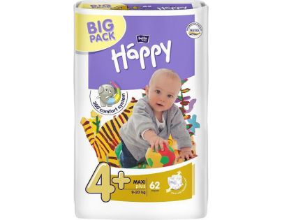 Happy plienky Maxi Plus 62ks