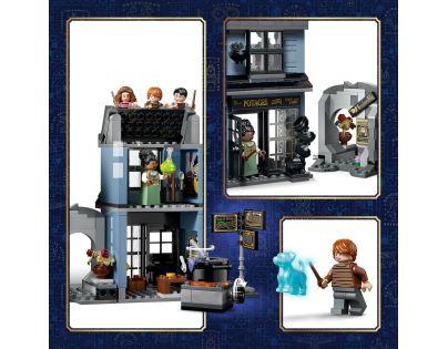 LEGO® Harry Potter™ 76471 Kúzelné obchody v Obrtlé ulici