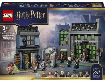 LEGO® Harry Potter™ 76471 Kúzelné obchody v Obrtlé ulici