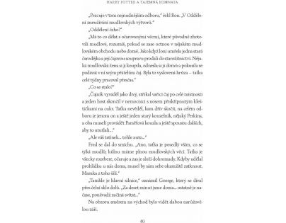 Albatros Harry Potter a Tajemná komnata J. K. Rowlingová CZ verzia