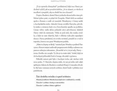 Albatros Harry Potter a Tajemná komnata J. K. Rowlingová CZ verzia