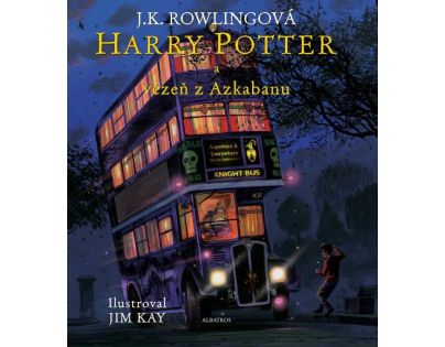 Albatros Harry Potter a vězeň z Azkabanu Ilustrované vydání J. K. Rowlingová - Poškodený obal