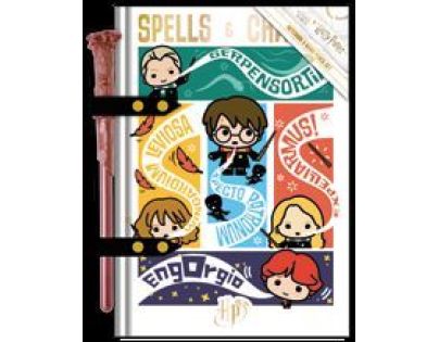 Bluesky Harry Potter Blok s perom Kawai