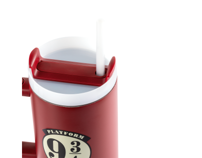 Harry Potter cestovný hrnček so slamkou - nástupištia 9 a trištvrte