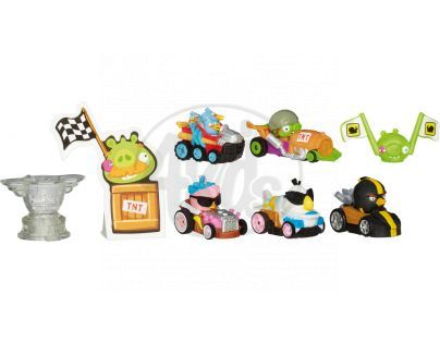 Hasbro A6031 - ANGRY BIRDS - GO! 5 figurek s autíčky