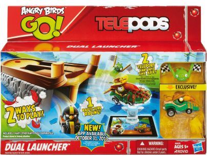 Hasbro Angry Birds Odpalovač s autíčkem