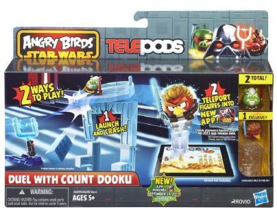 Angry Birds hrací sada Telepods s figurkami - Duel with Count Dooku